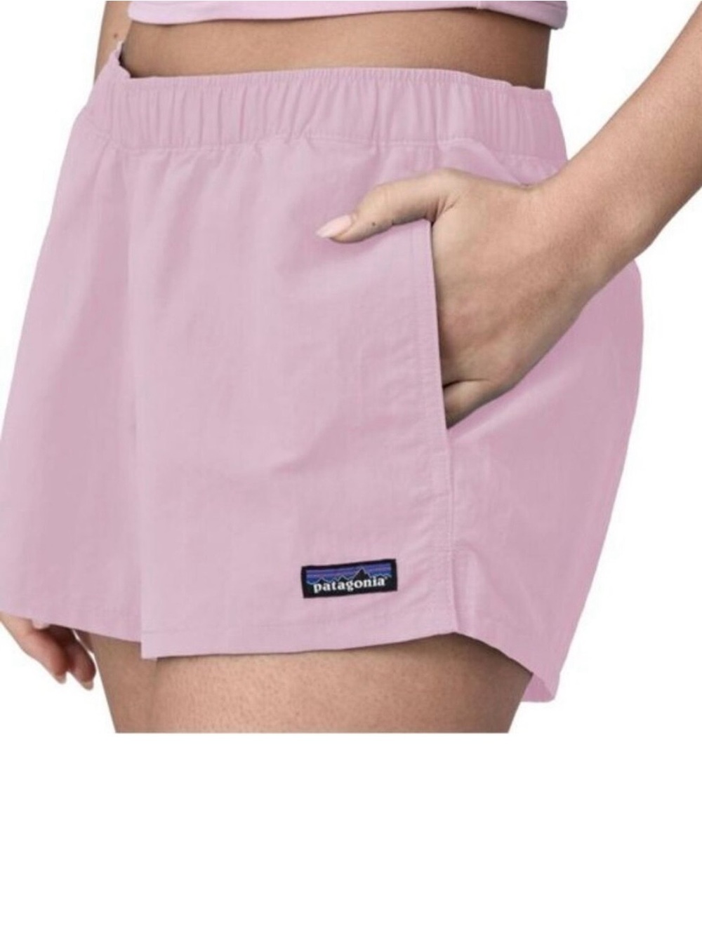 Patagonia Women’s Barely Baggy 2.5” Inseam Shorts In Quiet Lavender Size L